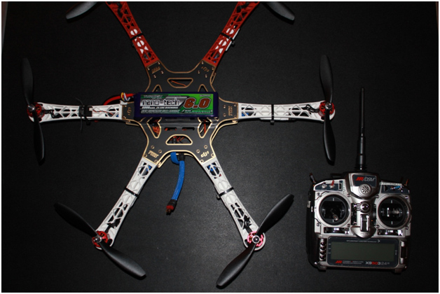 هگزا کوپترHexacopter dji f550