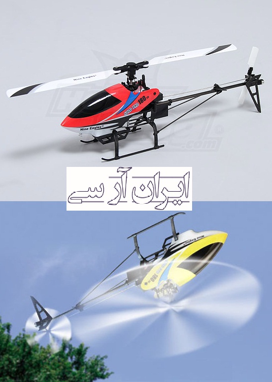 هلی کوپتر کنترلی 6  کانال Nine Eagles Solo Pro 180 3G