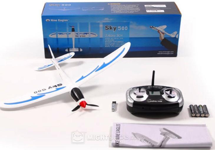 هواپیما کنترلی الکتریکی  Sky 500 Glider