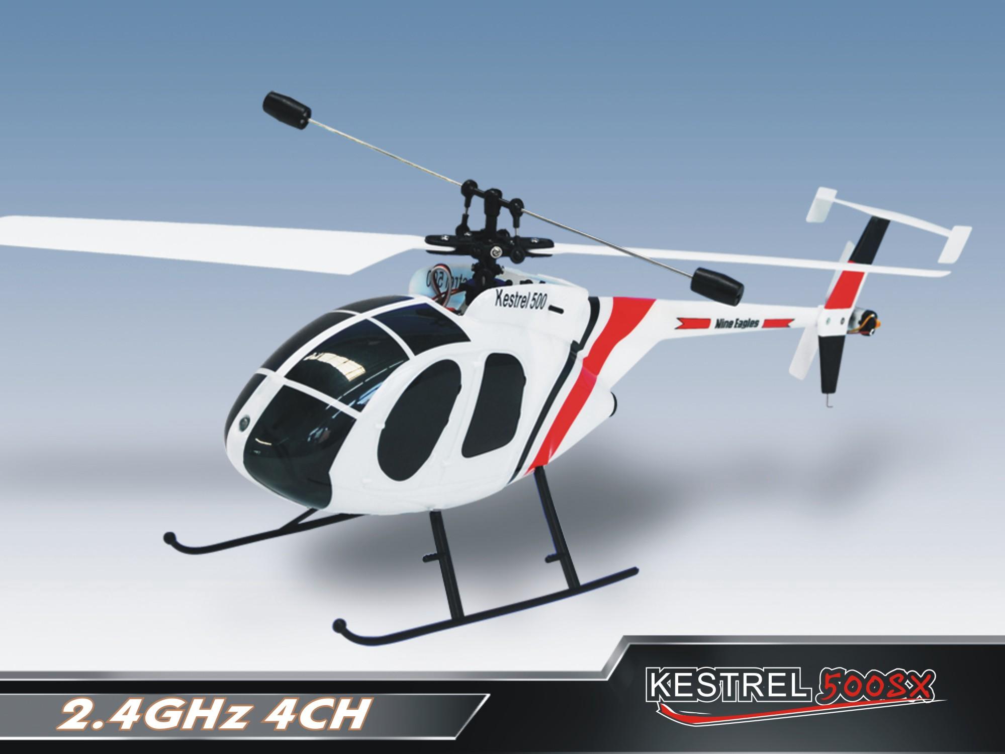 هلی کوپتر کنترلی 4 کانال Kestrel 500 Sx 