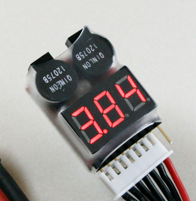 Lipo Battery Warning Alarm Buzzer 1-8s