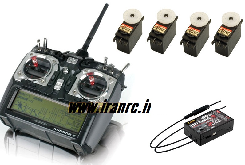 Htec 2.4GHz Aurora 9, Rx Optima 9