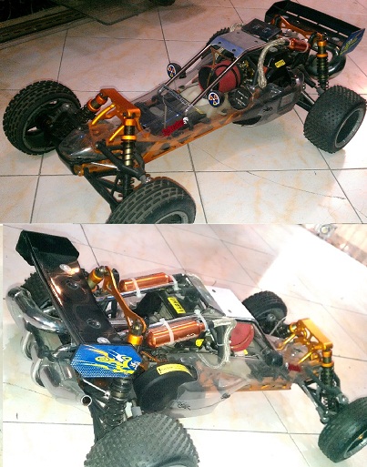 baja 5b ravan motor 29cc