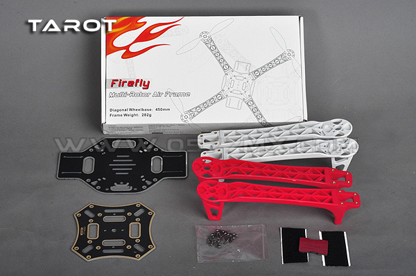 Tarot 450 Firefly Quad Flyer Frame Latest Version TL2749-05