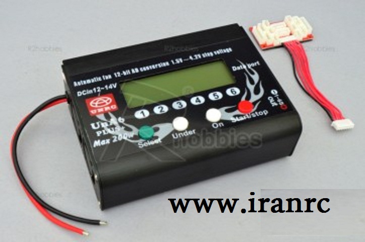 UN-A6PLUS+ 6S LiPo Battery 200W Balance Charger