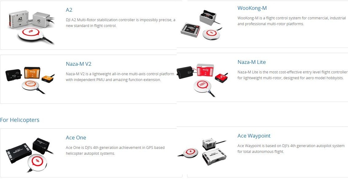 روش راه اندازی بردهای naza dji
