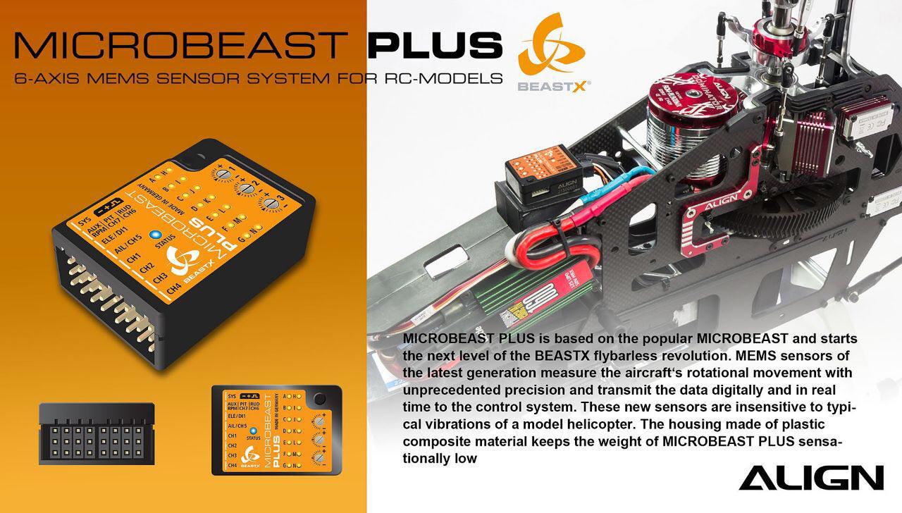 جایرو هلیکوپتر MICROBEAST PLUS  
