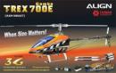هلیکوپتر کنترلیtrex 700e - 6ch