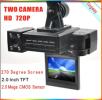 HD  2 Camera Car DVR